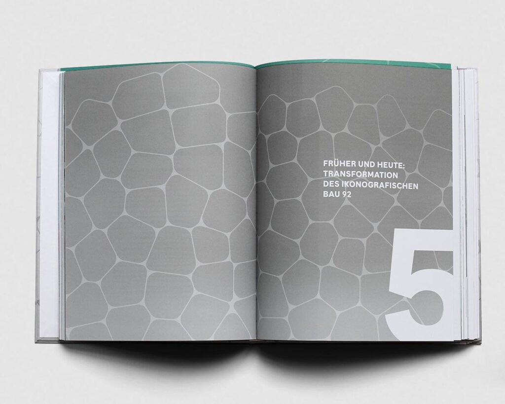 Buchgestaltung Roche Bau 92